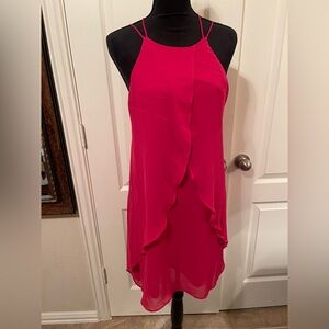 GENERATION Y Vibrant Pink High Low Dress